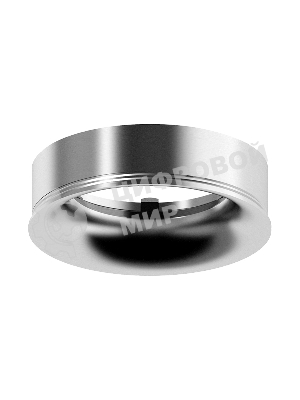 Насадка для корпуса светильника N7012 PSL серебро полированное D70*H20mm Out2mm MR16