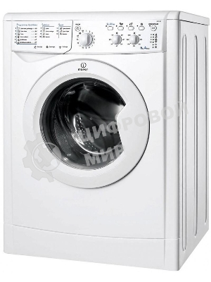 Стиральная машина Indesit IWSC 6105 белый, загрузка фронтальная 6 кг, 1000 об/мин., класс: А