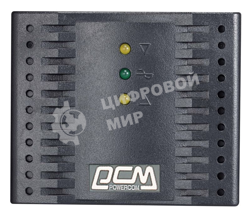 Стабилизатор напряжения Powercom TCA-1200 600Вт 1200ВА черный