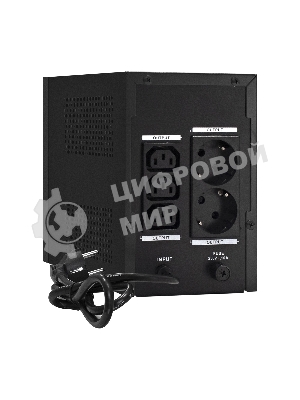 Источник бесперебойного питания ExeGate EX292797RUS SpecialPro UNB-1500.LED.AVR.2SH.3C13 1500VA/950W, LED, AVR, 2*Schuko+3*C13, съемн.кабель, металлический корпус, черный