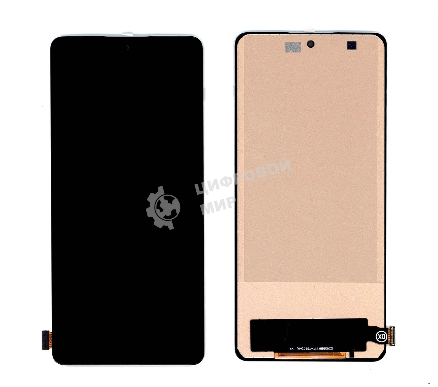 Дисплей для Xiaomi Mi 11T/Mi 11T Pro в сборе с тачскрином (TFT) черный