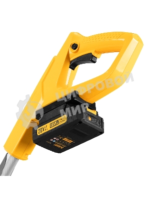 Портативная аккумуляторная газонокосилка Denzel CLM-22, Li-ion, 20В, 220 мм