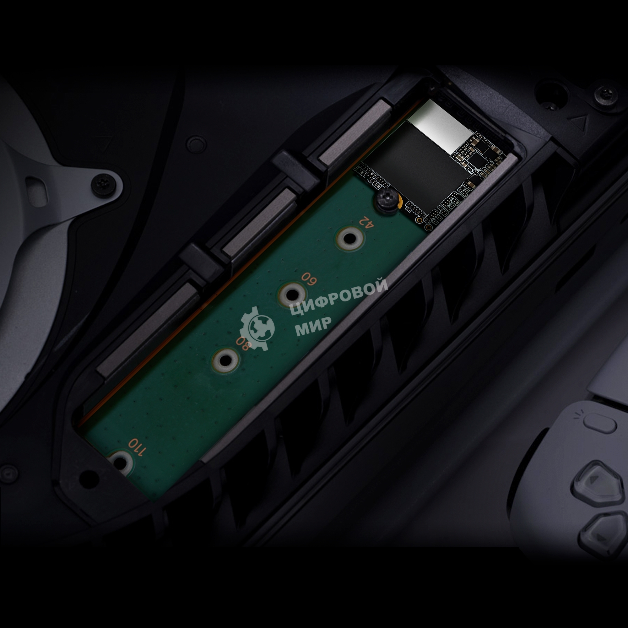 Накопитель SSD ADATA XPG GAMMIX S55, 1Tb, PCIe 4.0 x4, 2230, NVMe, R/W 5000/3700