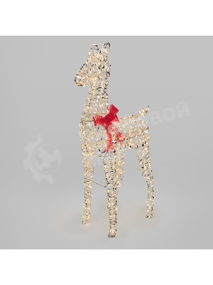 Светодиодная фигура Neon-night Олененок 107см, цвет свечения теплый белый, питание от трансформатора, IP44