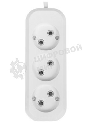 Удлинитель бытовой Smartbuy (SBE-10-3-10m-N) 3 гн х 10,0 м белый