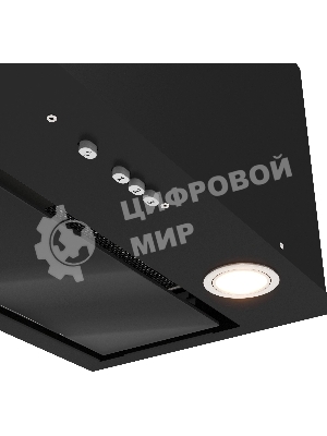 Вытяжка встраиваемая Elikor Cube 60П-1000 черный, 60 см, 1000 куб. м/ч, 54 дБ