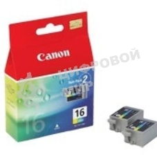 Картридж струйный Canon BCI-16C (9818A002) для Canon SELPHY DS700/810, Цветной, 75стр.