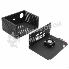 Корпус ACD Metal Case + Power Control Switch + Cooling Fan Kit for Raspberry Pi X820 v1.3 (X800) SSD&HDD SATA Storage Board KP561