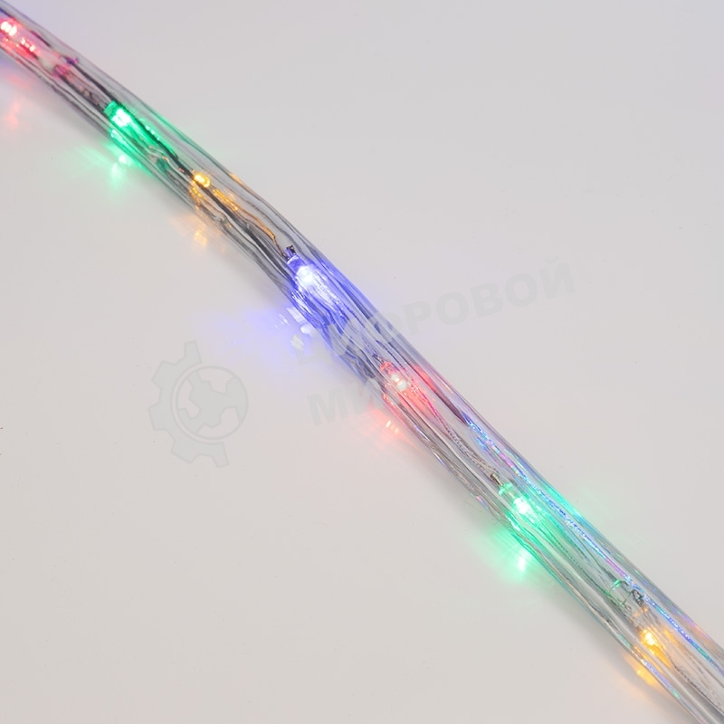 Дюралайт Neon-night LED, свечение с динамикой (3W) - мульти (RYGb), 24 LED/м, бухта 100м