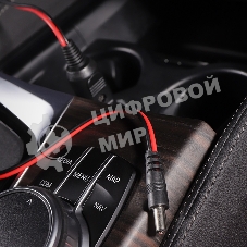 Автозарядка с индикатором Rexant (разъем 2.1х5.5) (АЗУ) шнур прямой 1.5 м