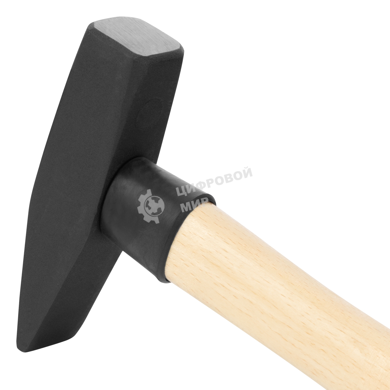 Молоток слесарный Matrix 500 г, квадратный боек, деревянная рукоятка