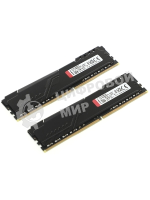 Оперативная память Kingston Fury Beast, DDR4, 64GB (2x32GB), 3200MHz, CL16, DIMM, черный