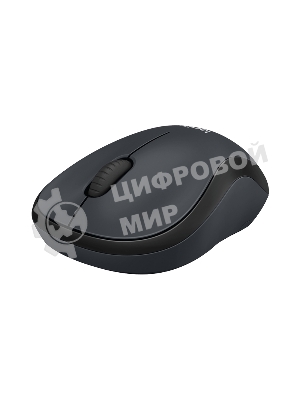 Мышь беспроводная Logitech M220 SILENT черный/серый, 1000 dpi, радиоканал, USB, кнопки - 3