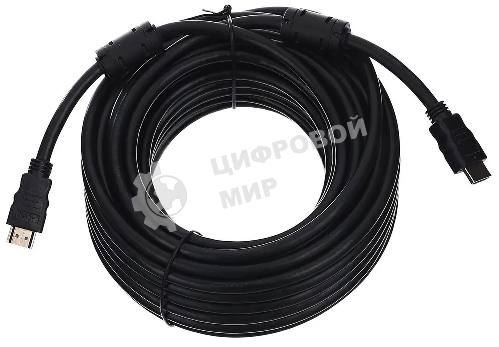 Кабель Telecom HDMI 19M/M 1.4V+3D, 15м 2 фильтра