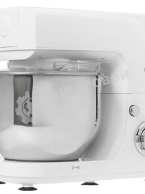 Планетарный миксер BQ MX520 White. Макс. мощность: 1600 Вт, Регулировка скорости: 6 скоростей + импульсный режим