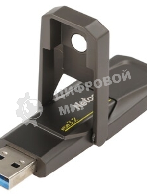 Флешка USB Netac US5 (NT03US5C-128G-32TA), 128Gb, USB 3.2/TypeC, 550/500, черный