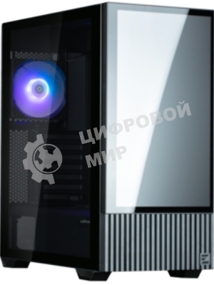 Компьютерный корпус Zalman Z10 DS без БП черный