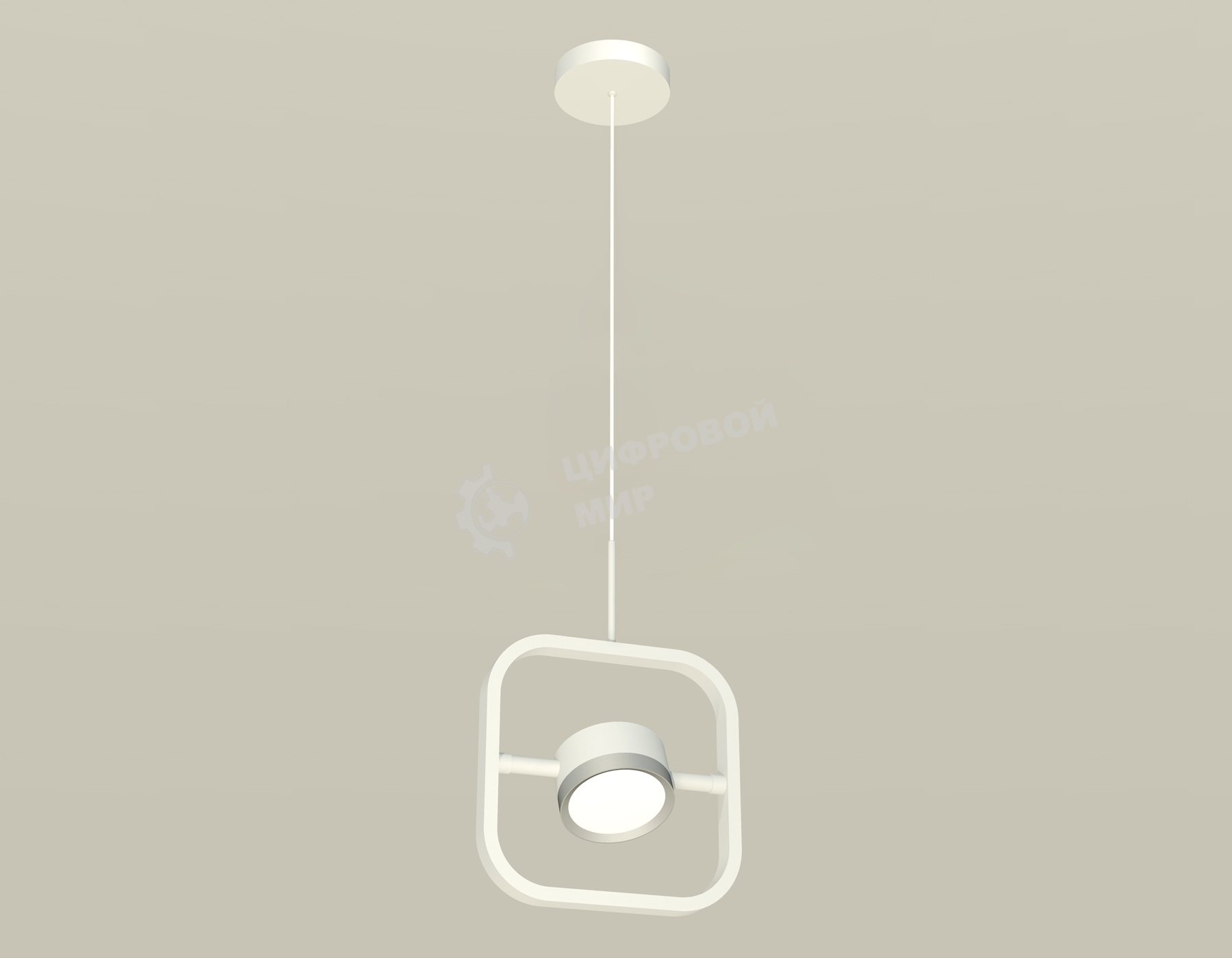 Светильник Ambrella light XB9118101 SWH/MCH белый песок/хром матовый GX53 (C9118, N8121)