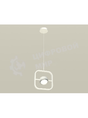 Светильник Ambrella light XB9118101 SWH/MCH белый песок/хром матовый GX53 (C9118, N8121)