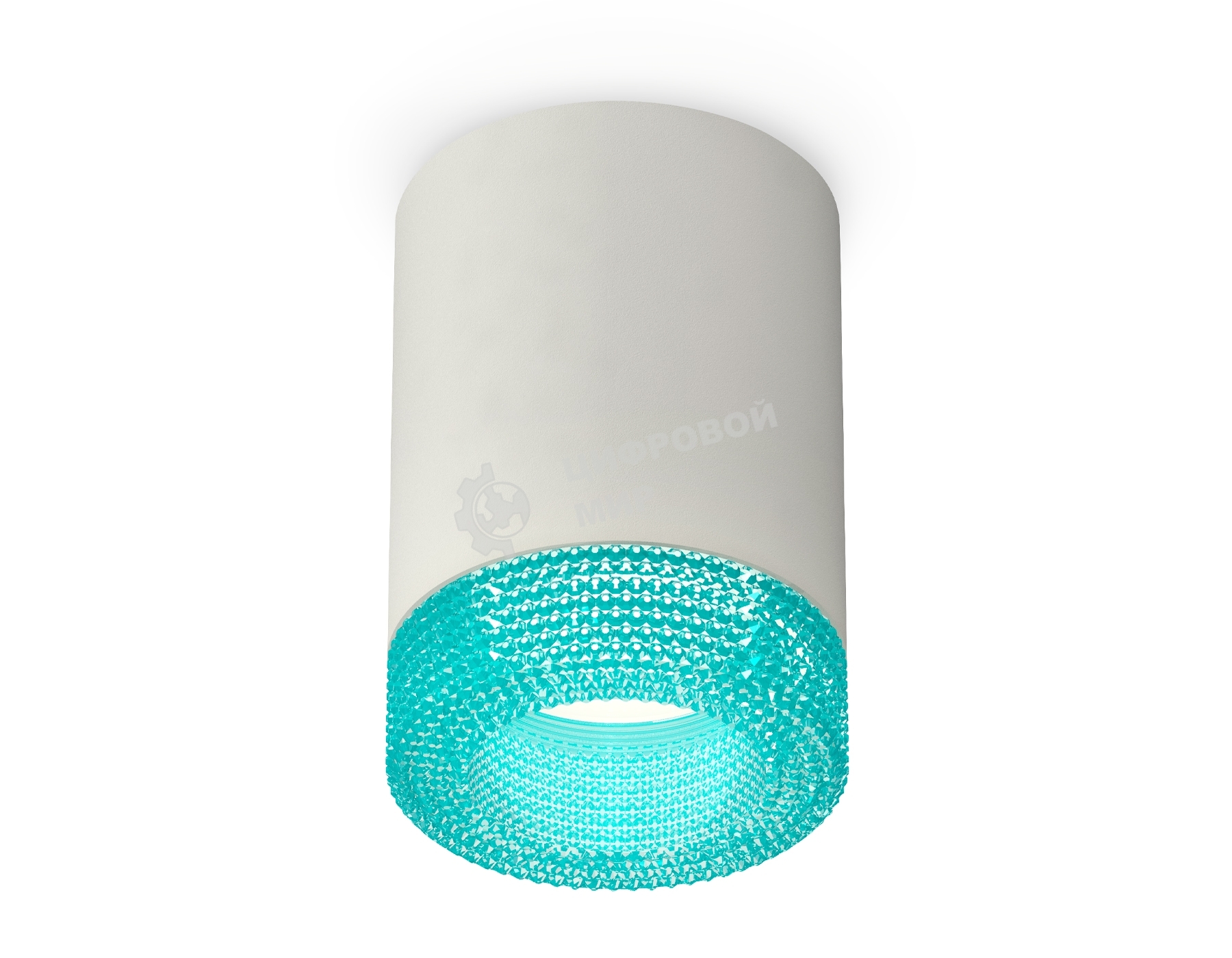 Светильник Ambrella Light XS7423004 SGR/BL серый песок/голубой MR16 GU5.3 (C7423, N7194)