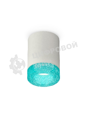 Светильник Ambrella Light XS7423004 SGR/BL серый песок/голубой MR16 GU5.3 (C7423, N7194)