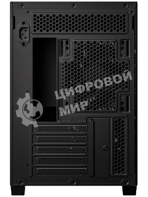 Корпус Case ID-Cooling FLOW 500 AIR Black mATX/win TG/2 fans/Gen2 Type C/CPU180mm/ GPU 403mm/no PSU