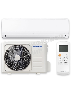 Кондиционер сплит-система Samsung AR09TXHQASI инвертор, 9000 BTU, 25 м², 28/36 дБ, охлаждение, обогрев, осушение, белый