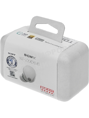 Наушники TWS Sony WF-1000XM5 серебристый, внутриканальные, Bluetooth, активное шумоподавление, беспроводная зарядка, до 8 ч