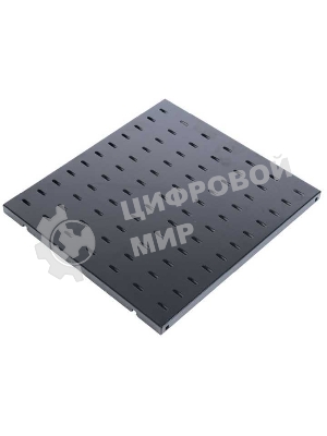 Полка ЦМО перфорированная, глубина 390 мм, черный (СВ-39-9005)