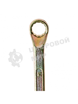 Ключ накидной Сибртех, 14 х 15 мм, желтый цинк 1424