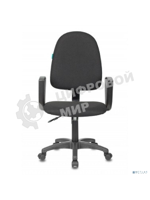 Кресло Бюрократ CH-1300N/3C11 черный, экокожа, 120 кг, механизм качания