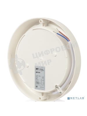 Светильник IEK LDPO0-4007-15-6500-K01 LED ДПО 4007 15Вт IP54 6500K круг белый
