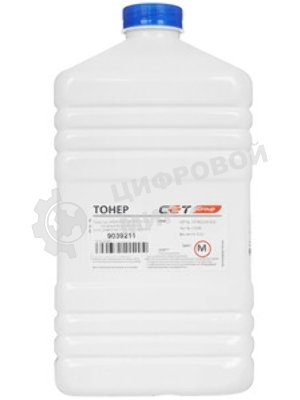 Тонер CET NF6M/NF6D пурпурный бутылка 514гр. (в компл.:девелопер) для принтера Konica Minolta Bizhub C224/284/364