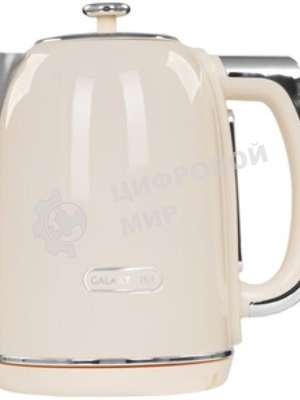 Чайник электрический Galaxy Line GL 0361 белый 1.7 л, 2200 Вт, нерж.сталь/пластик