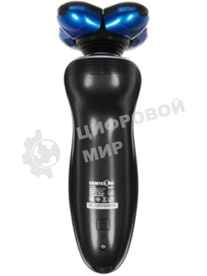 Электробритва Centek CT-2182 ротор, 5 плавающих головок, аккумулятор + работа от сети, влажное бритье