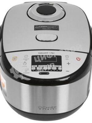 Мультиварка Galaxy Line GL 2648 серый, индукционная, объем 4 л, 1350 Вт, 11 программм