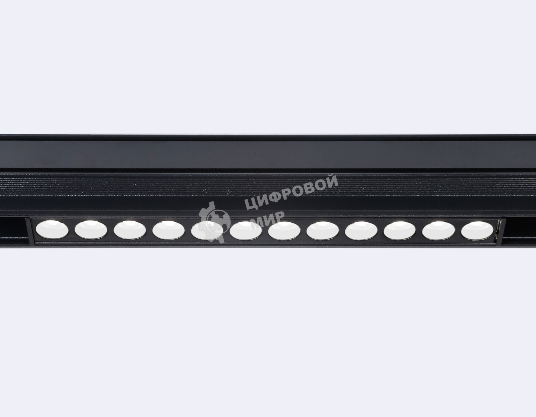 Светильник трековый светодиодный GL4024 BK черный IP20 12W 4200K 48V 24° 220*22*45
