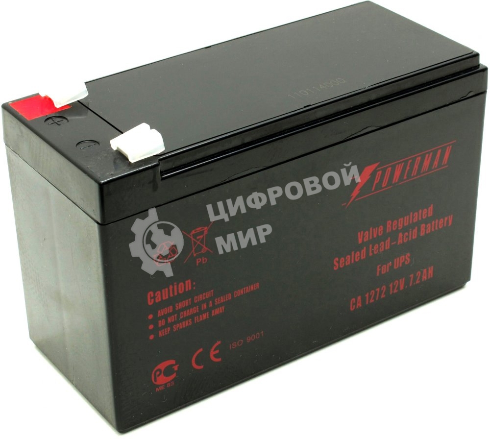 Батарея для ИБП Powerman Battery 12V/7,2AH CA1272