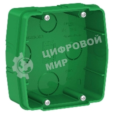 Коробка монтажная СП BLANCA для силовых розеток зел. SchE BLNMK000001