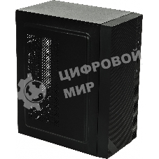 Компьютерный корпус Accord ACC-263B черный без БП mATX 2xUSB 2.0 1xUSB 3.0 audio