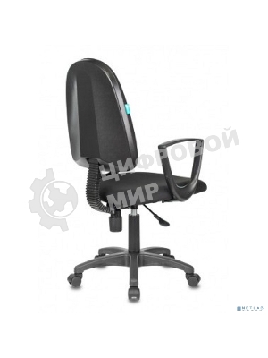 Кресло Бюрократ CH-1300N/3C11 черный, экокожа, 120 кг, механизм качания