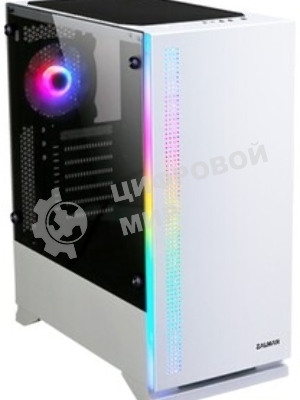 Компьютерный корпус ZALMAN S5, ATX, WHITE, WINDOW, 2xCOMBO (3.5