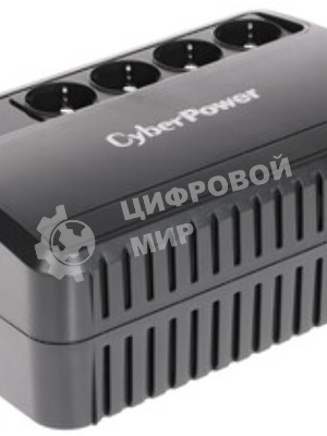 Источник бесперебойного питания CyberPower BU-1000/1000 ВА/600 Вт/4 х CEE 7 (евророзетка)