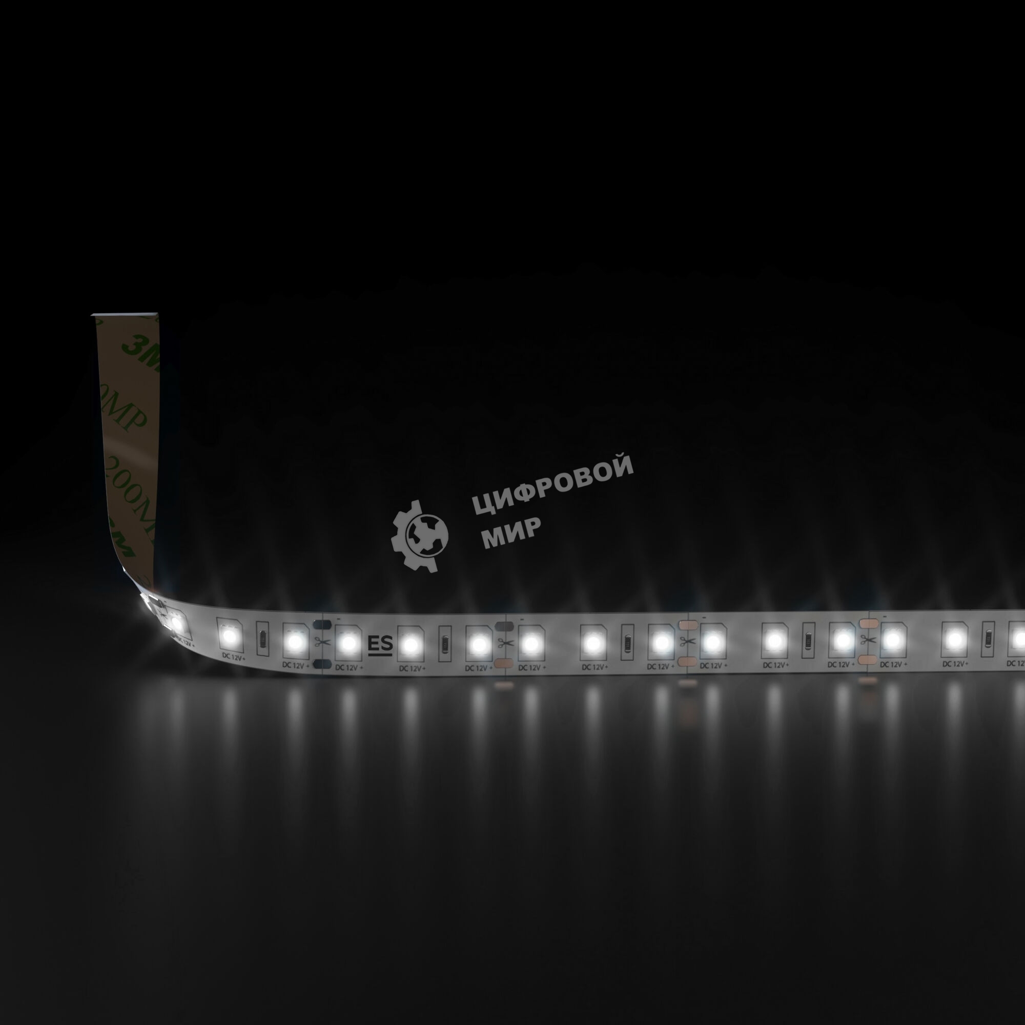 Лента светодиодная 5050 24V 60Led 14,4W IP20 / 60Led 14,4W IP20 4200K дневной белый