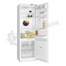 Холодильник Atlant ХМ-6024-080 серебристый двухкамерный 246/101л морозилка снизу