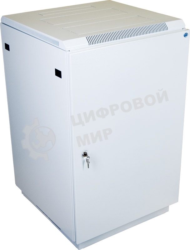 Шкаф телекоммуникационный напольный 18U (600x600) дверь металл (2 места), ШТК-М-18.6.6-3ААА