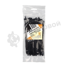 Хомут-стяжка кабельная нейлоновая PROconnect 200 x3,6 мм, черная, упаковка 100 шт.