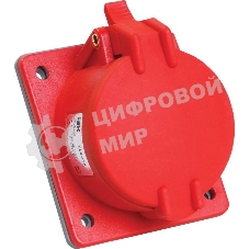 Розетка СП Magnum 32А 200/346-240/415В 3P+PE+N 6ч ССИ-425 IP44 ИЭК PSN42-032-5