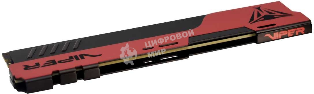 Оперативная память Patriot Viper Elite II, DDR4, 8GB (1x8 GB), 3200 MHz, CL18, DIMM, радиатор, красный/черный