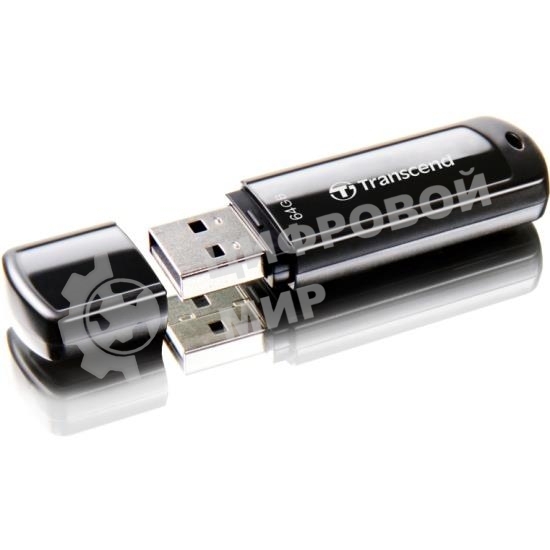 Флешка USB Transcend JetFlash 700 (TS64GJF700), 64Gb, USB 3.0, R/W 70/20, черный